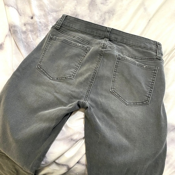 Grey Snakeprint Jeans - Picture 3 of 3